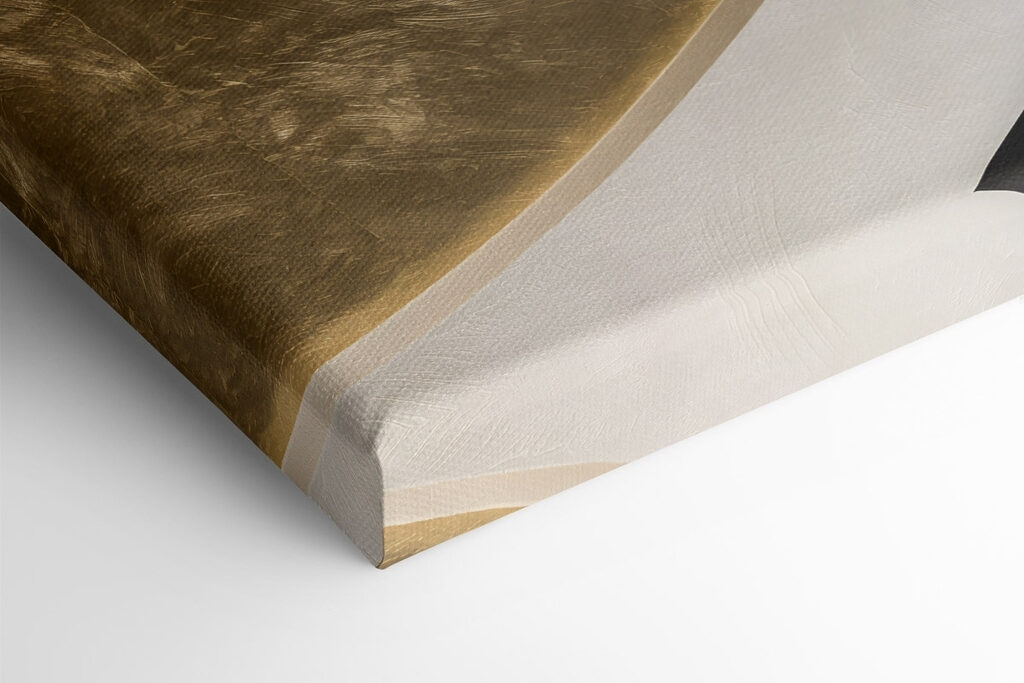 - Wavy patterns in neutral tones