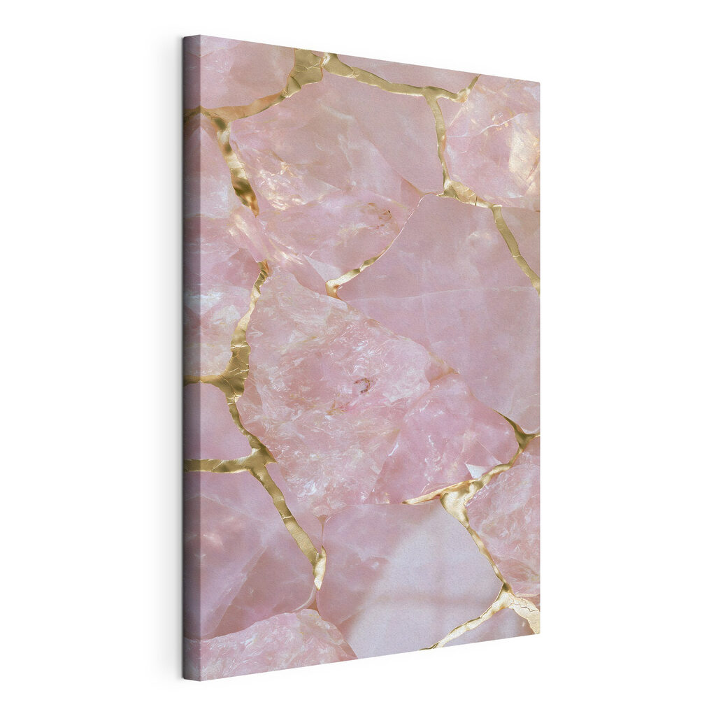 Elegant pink and gold composition Elegant pink and gold composition