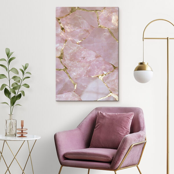 Elegant pink and gold composition Elegant pink and gold composition
