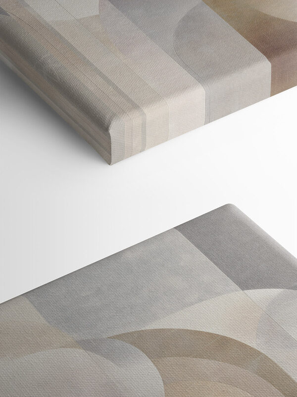 Abstract shapes in soft colors Abstract shapes in soft colors