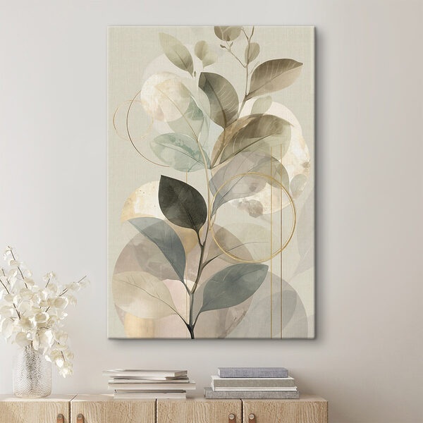 Gentle botanical composition with soft tones Gentle botanical composition with soft tones