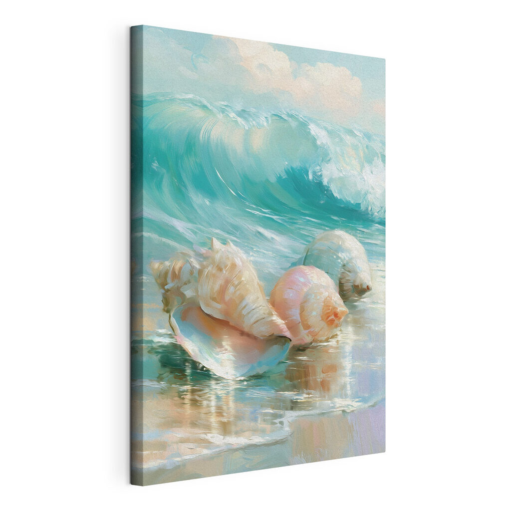 Group of seashells on a beach Group of seashells on a beach