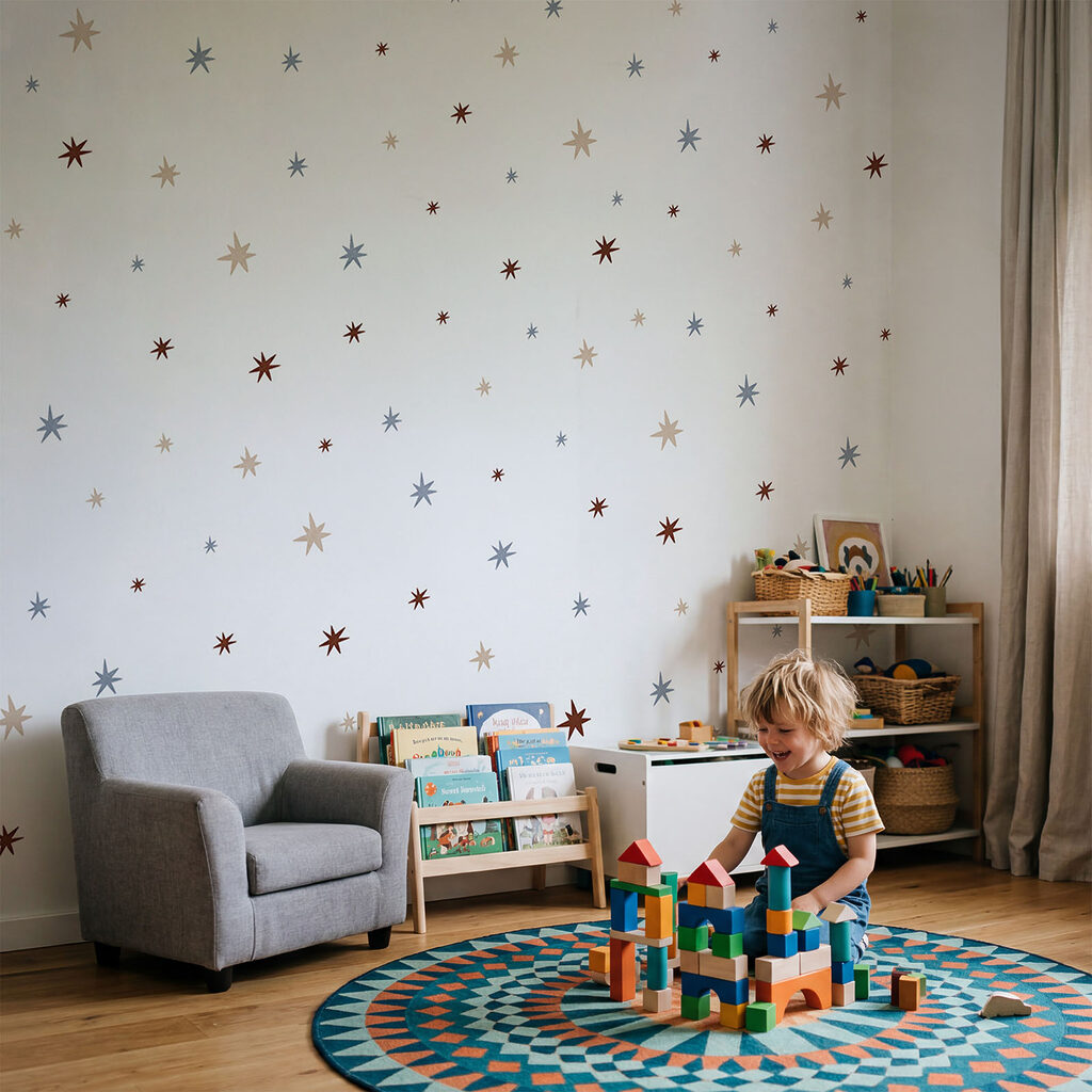 Motif de petites étoiles Motif de petites étoiles