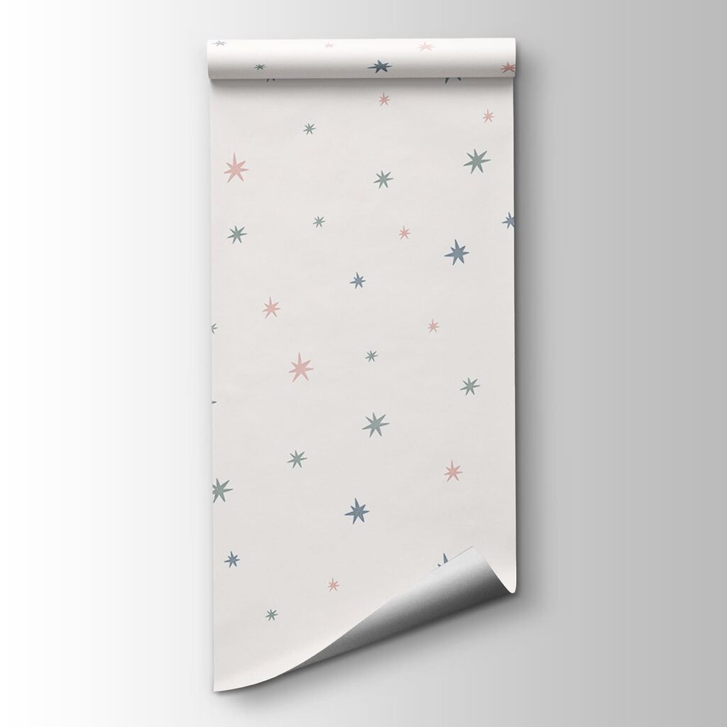 White background with many small stars White background with many small stars