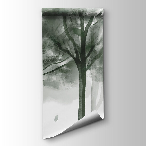 Group of trees with leaves Group of trees with leaves