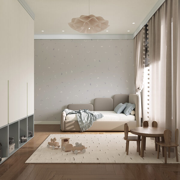 Motif gris et blanc