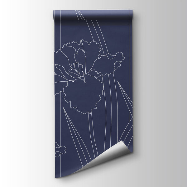 Motif floral bleu et blanc t00820v1prv 600x600 - Motif floral bleu et blanc - tegory