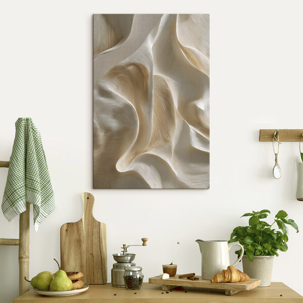 Flowing forms create soft elegance Flowing forms create soft elegance