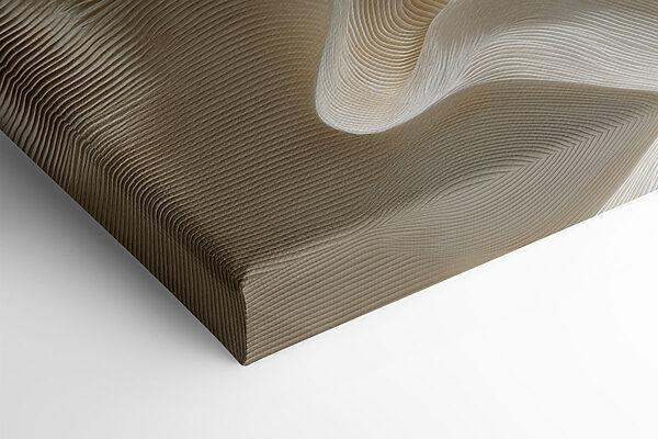 Flowing forms create soft elegance Flowing forms create soft elegance