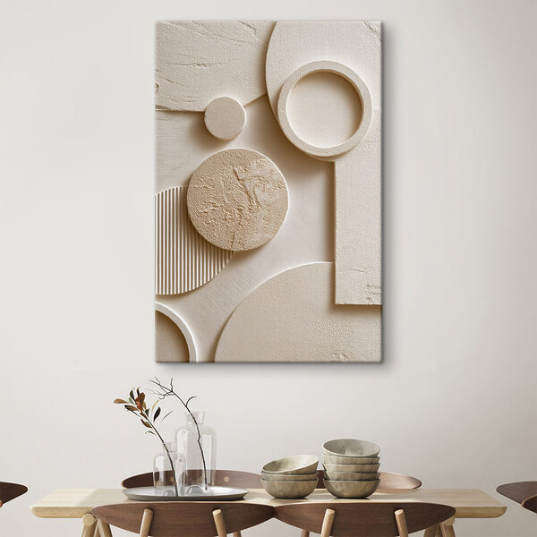 Unique shapes and patterns blend harmoniously Unique shapes and patterns blend harmoniously