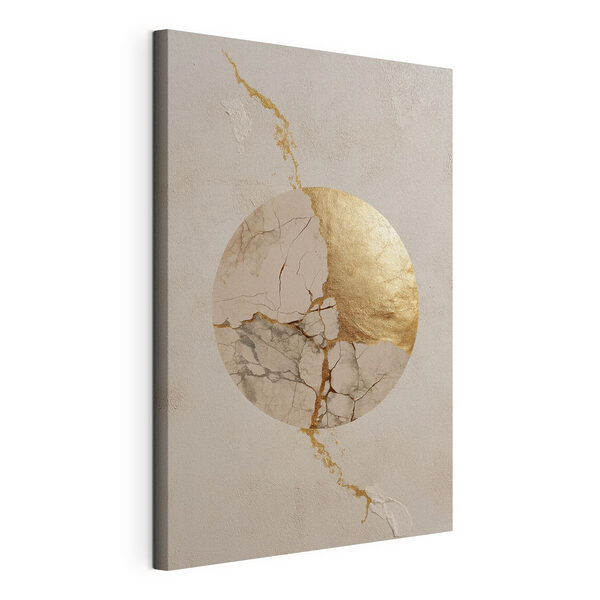 Cracks create art in the surface Cracks create art in the surface