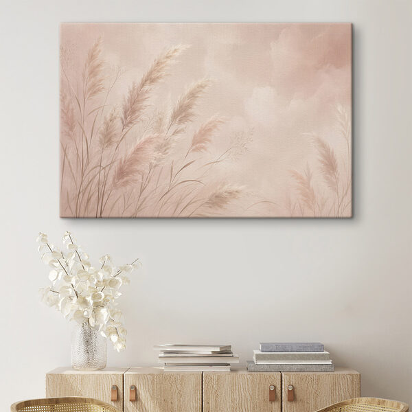 Gentle grasses in soft hues Gentle grasses in soft hues