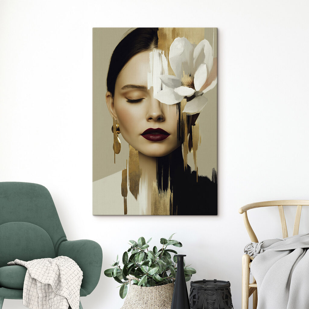 Ethereal beauty with artistic flair Ethereal beauty with artistic flair