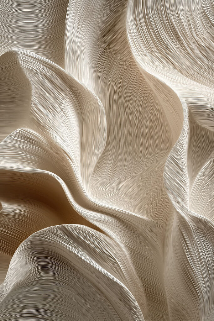 Flowing lines create an elegant pattern Flowing lines create an elegant pattern