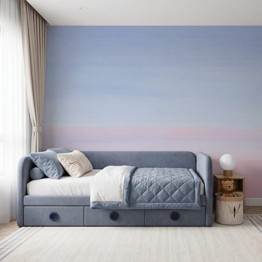 Un ciel bleu et rose Un ciel bleu et rose