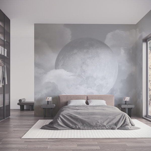 Pleine lune dans les nuages Pleine lune dans les nuages