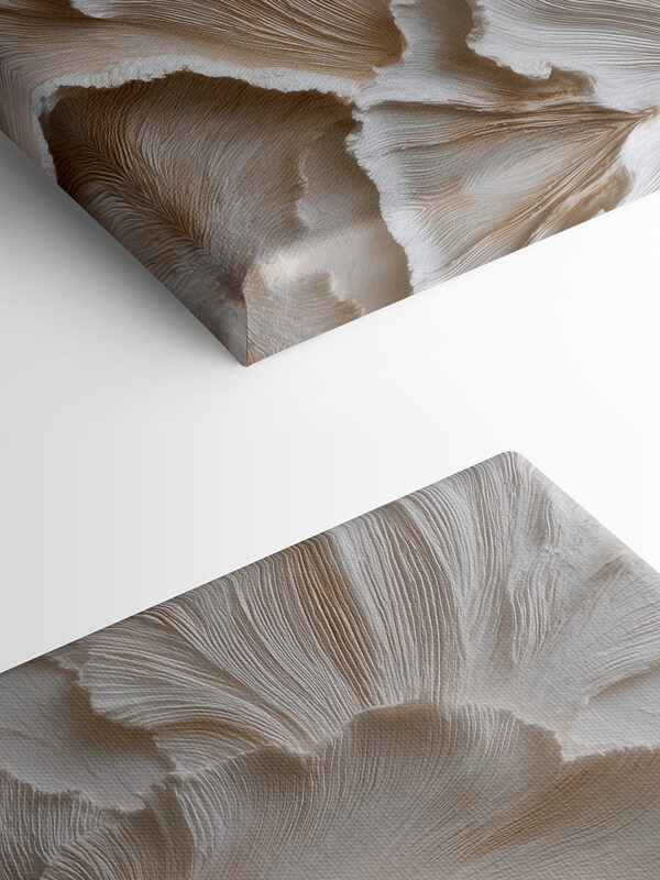 Elegant textured floral design elements
