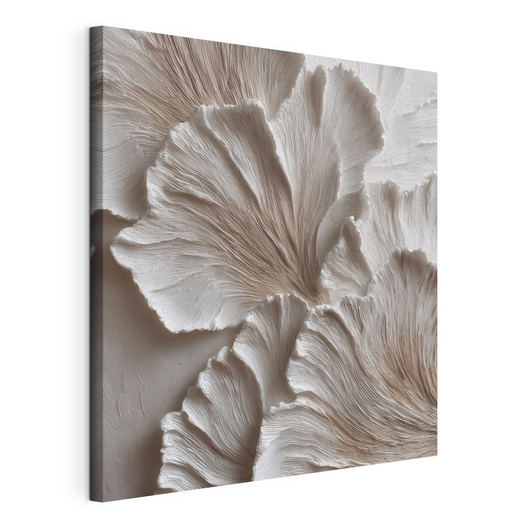 Elegant leaves in soft hues