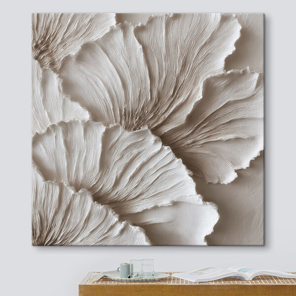 Elegant layers of textured petals Elegant layers of textured petals