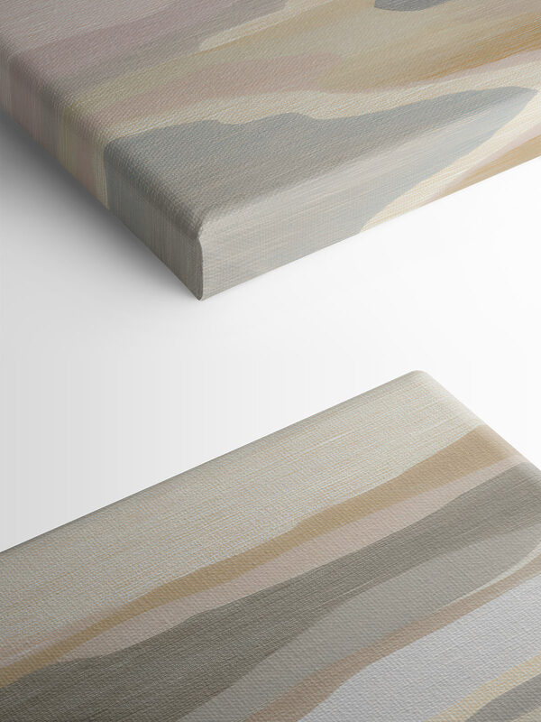 Serene landscape in soft hues