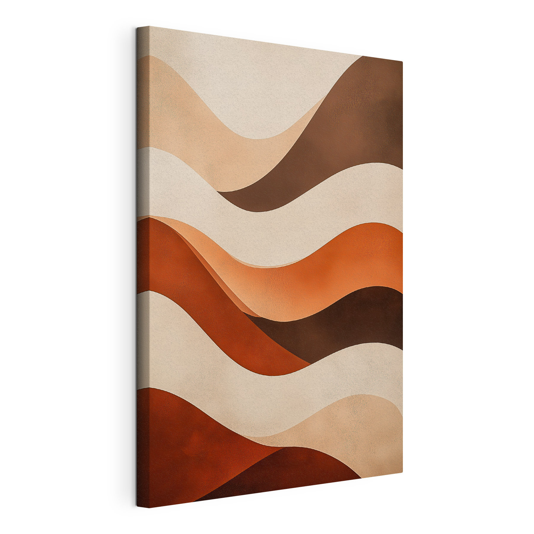 Flowing lines in warm tones