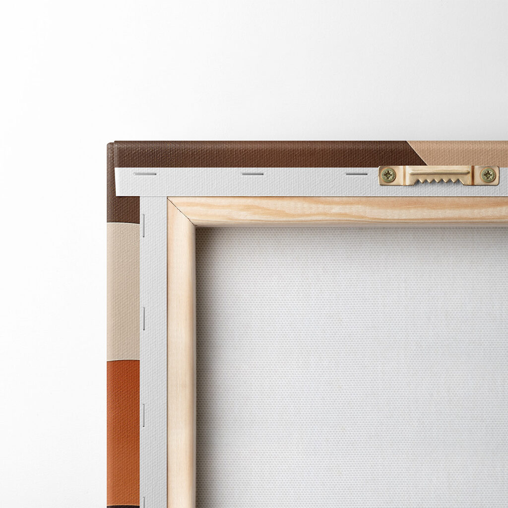Flowing lines in warm tones
