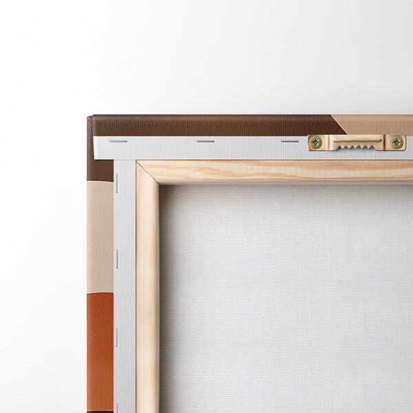 Flowing lines in warm tones