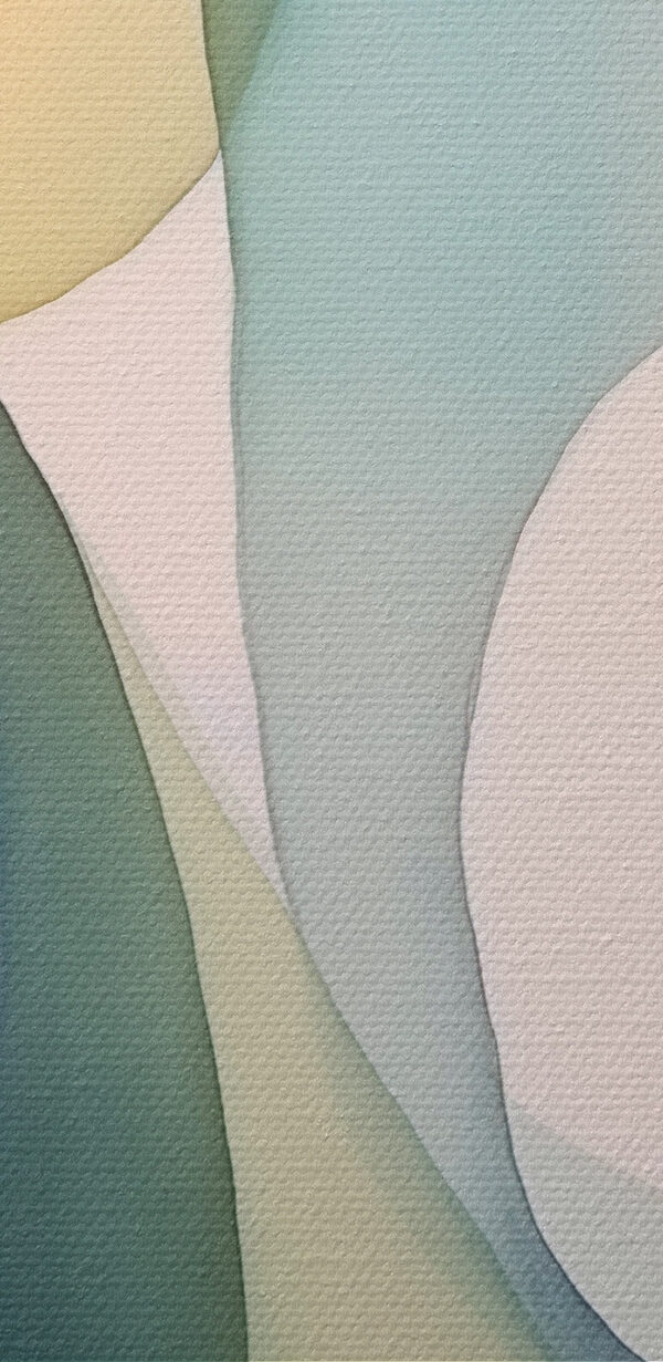 Colorful art with curved lines Colorful art with curved lines