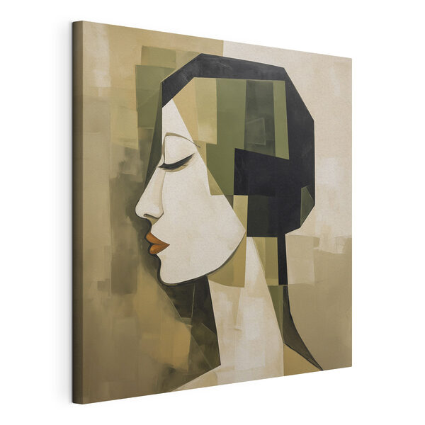 Tableaux Tableaux Peinture représentant le visage d'une femme (UGS : s50057)