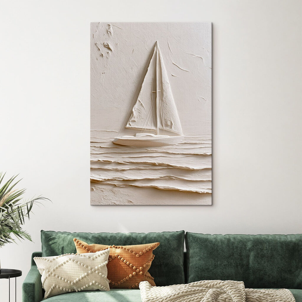 Sailboat in the water