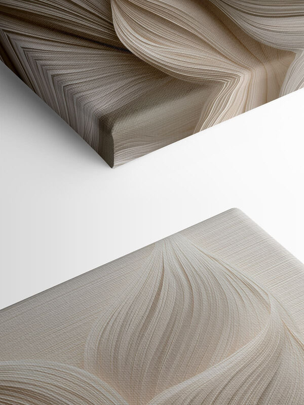 Soft curves in subtle tones
