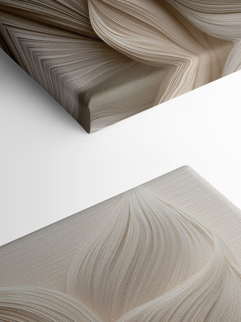 Soft curves in subtle tones