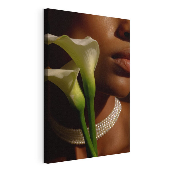 Tableaux Tableaux Une beauté élégante rehaussée de touches florales (UGS : s49980)