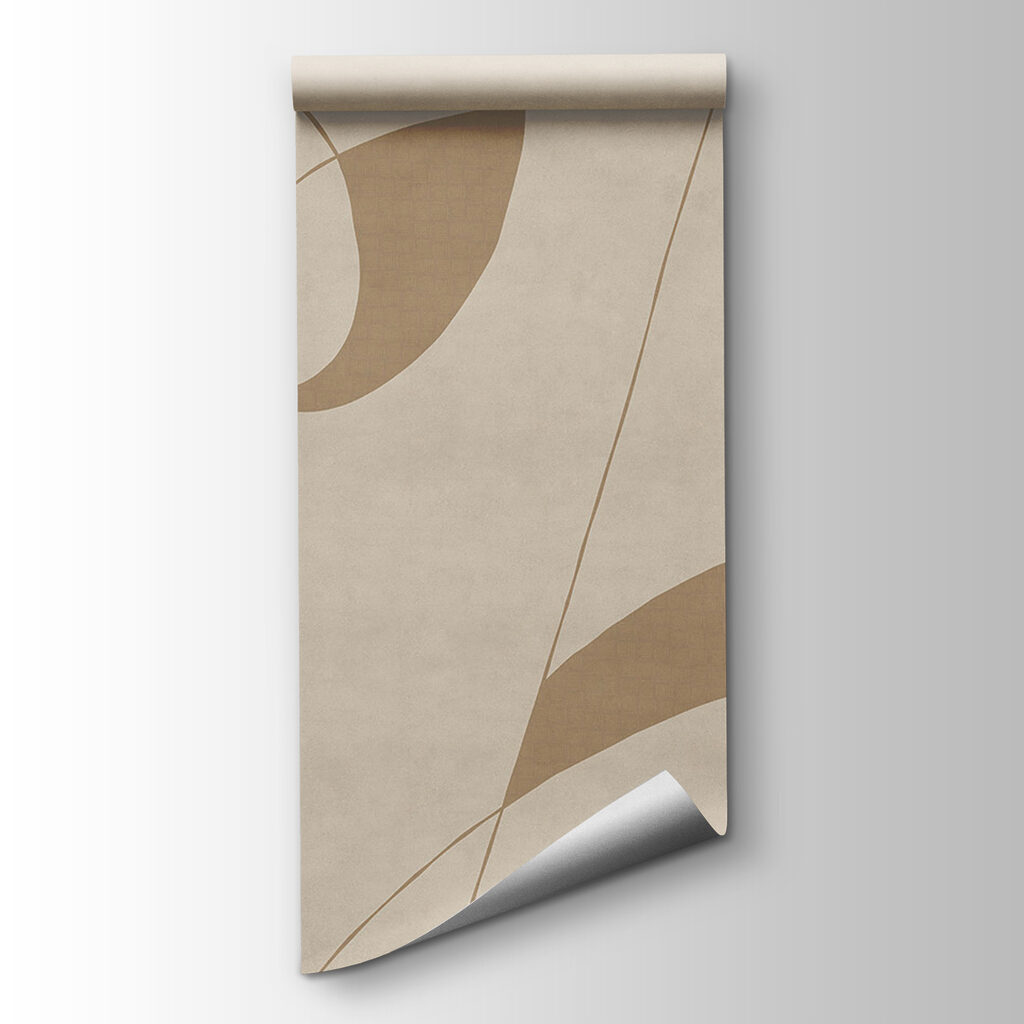Organic shapes in soft tones