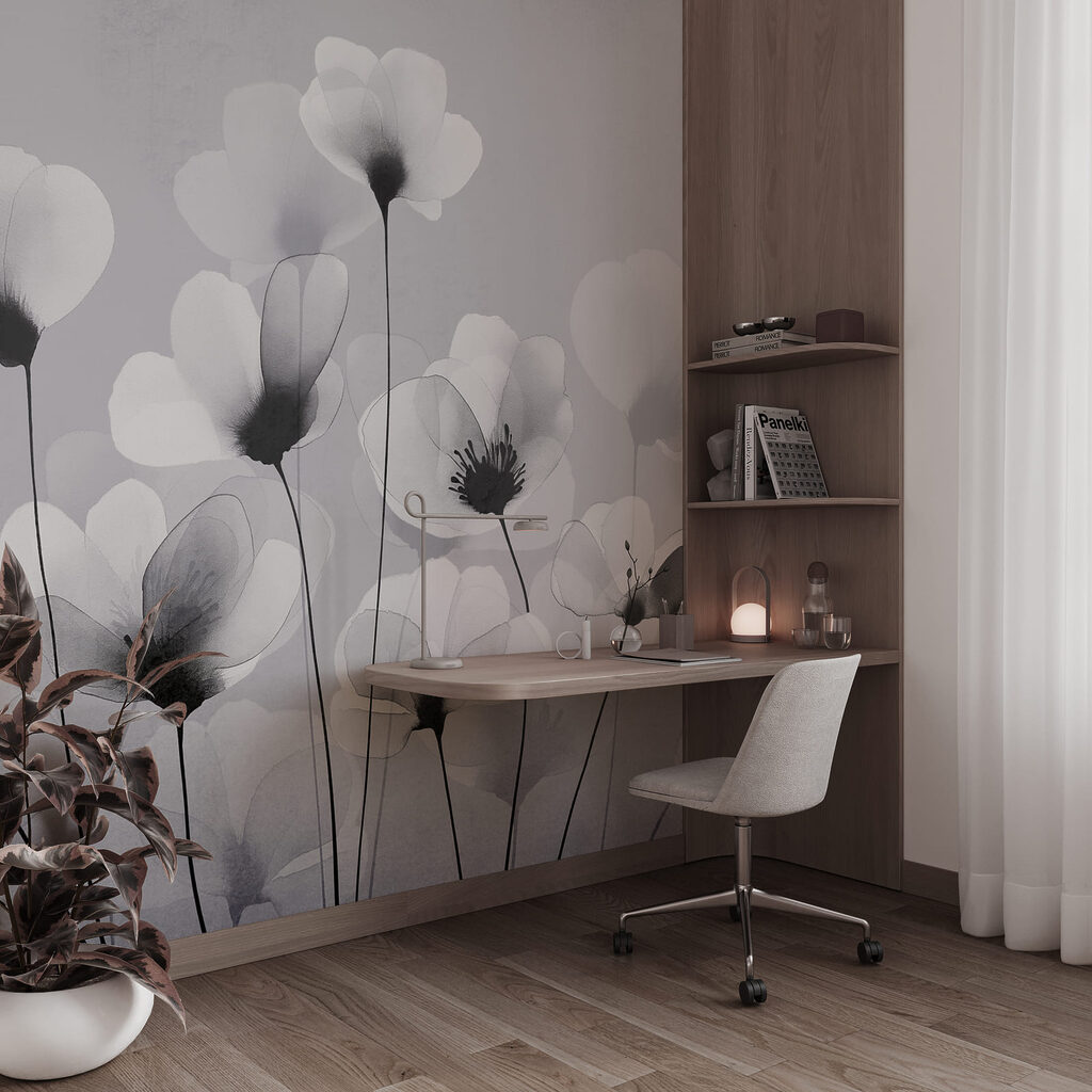 Bouquet de fleurs blanches