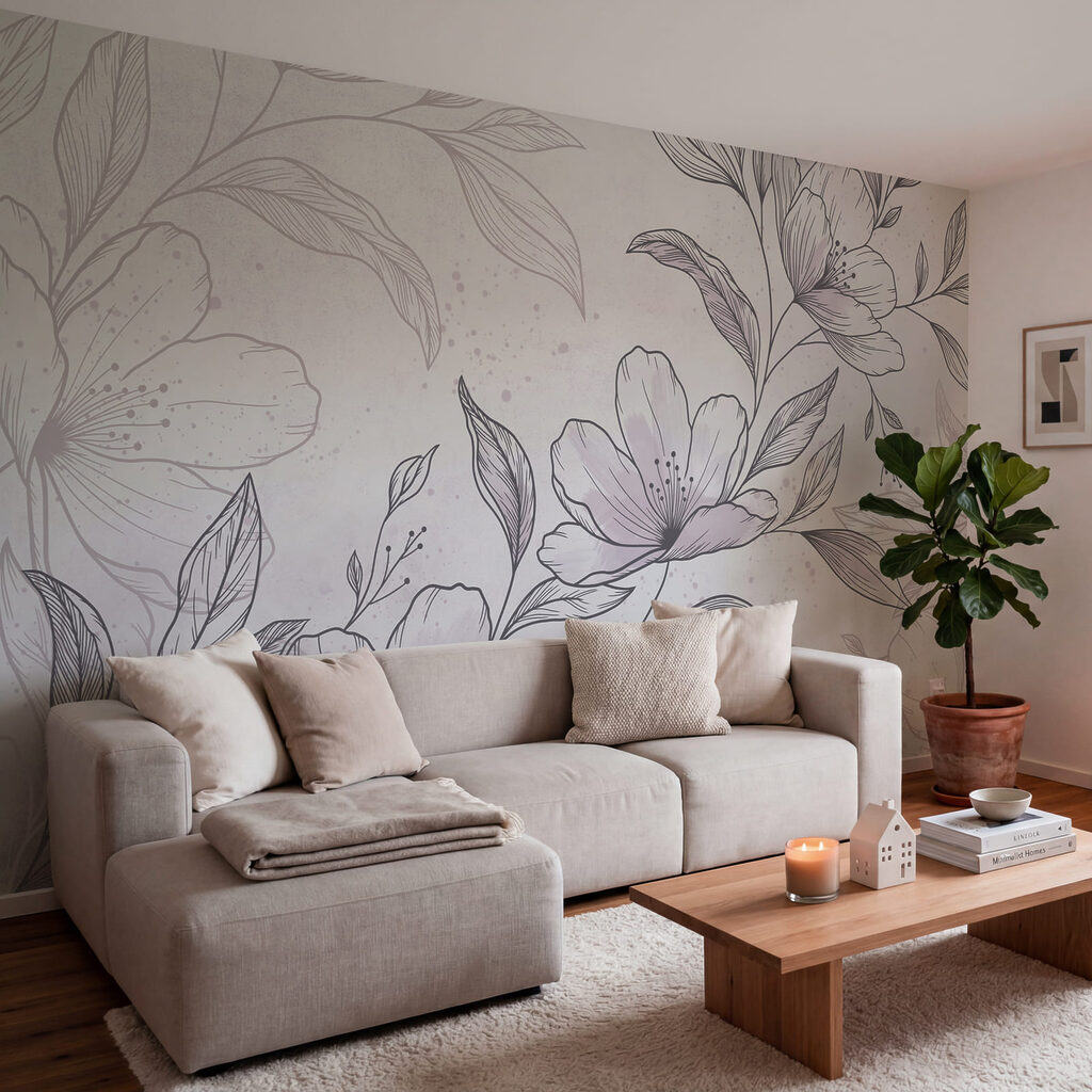 Dessin de fleurs et de feuilles Dessin de fleurs et de feuilles