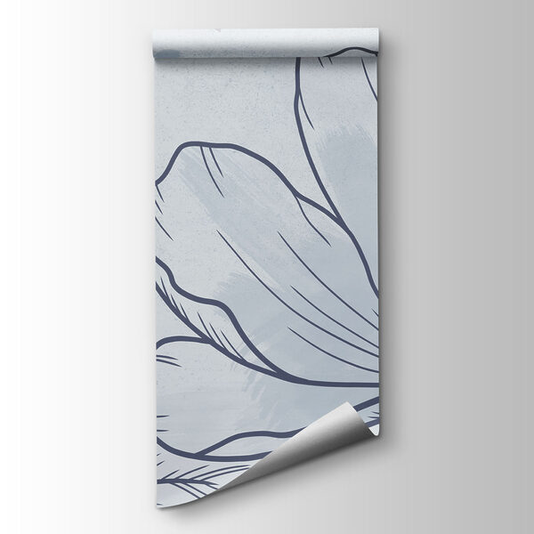 Drawing of flowers and leaves