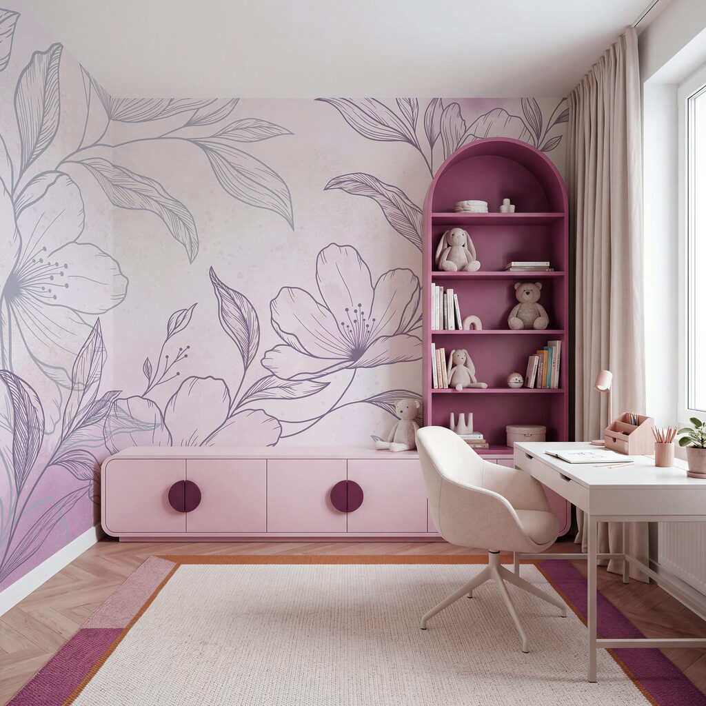 Des fleurs délicates sur un fond doux Des fleurs délicates sur un fond doux