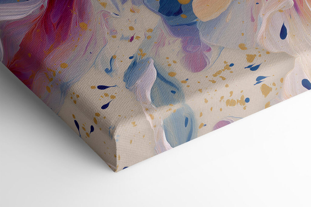 Vibrant floral explosion of colors