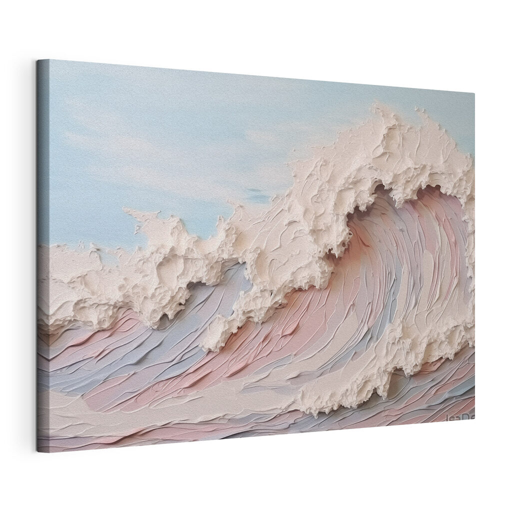Painting of a wave