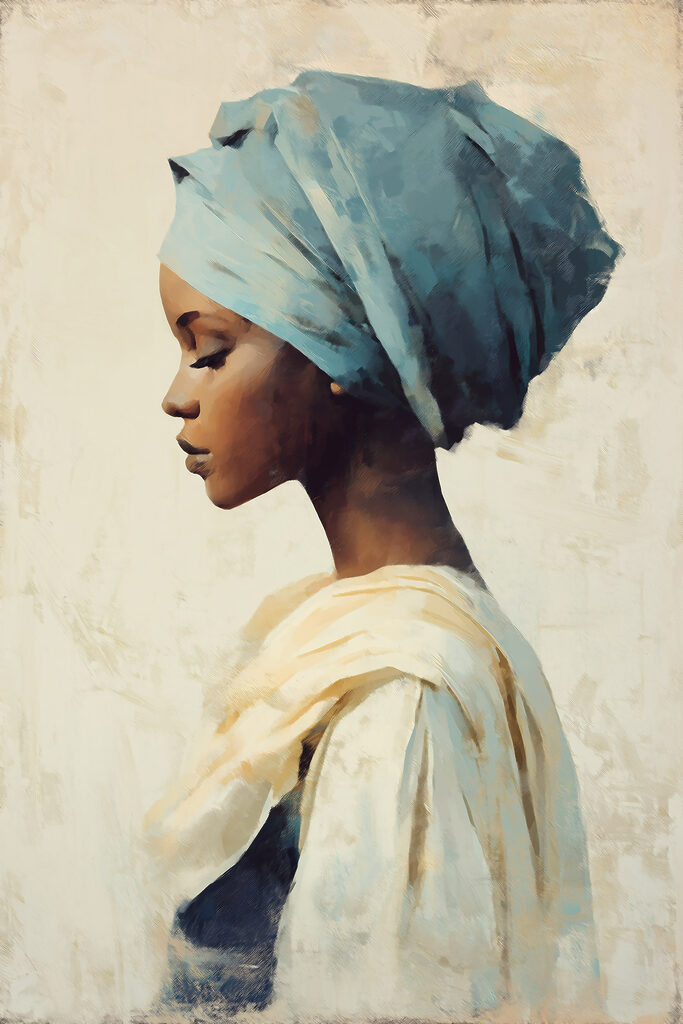 Woman in a turban