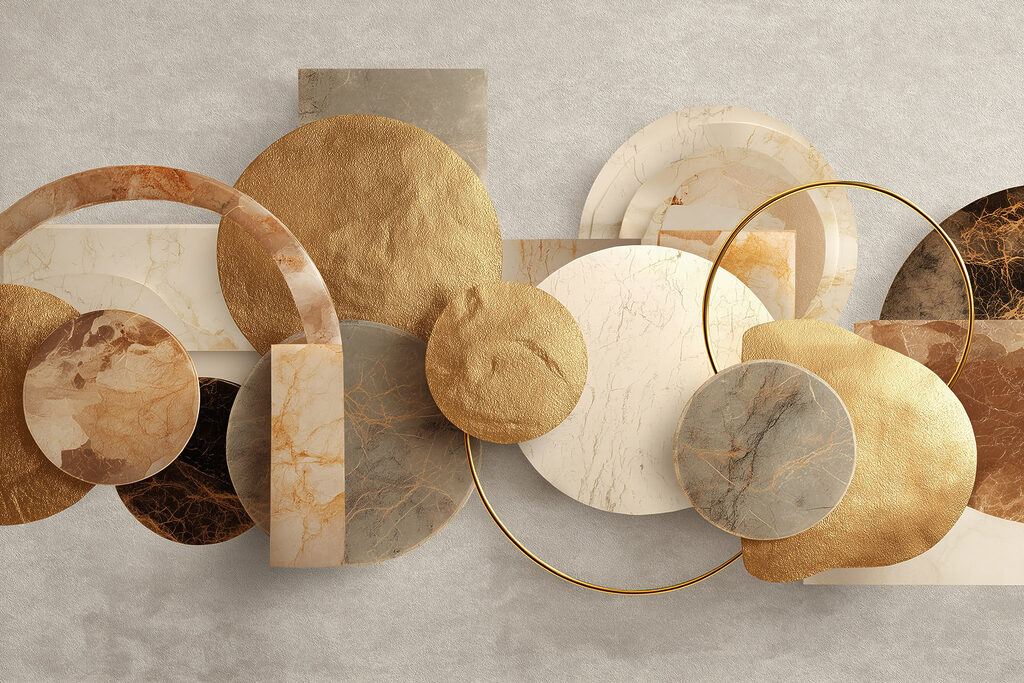 Group of circular objects Group of circular objects