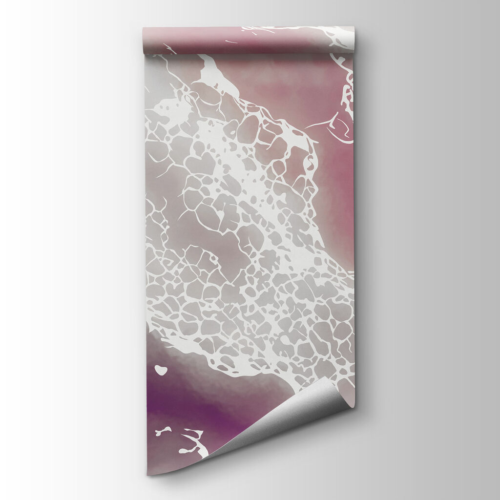 Flowing waves of soft colors Flowing waves of soft colors