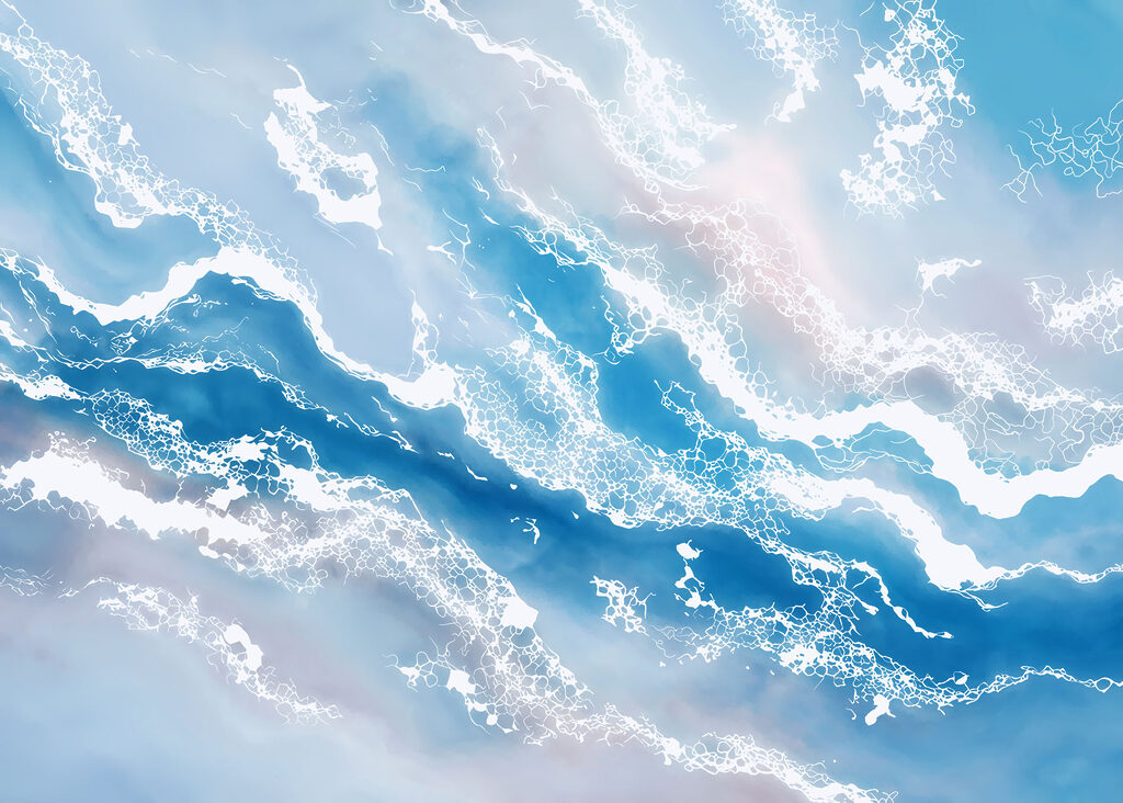 Blue and white sky with white clouds Blue and white sky with white clouds