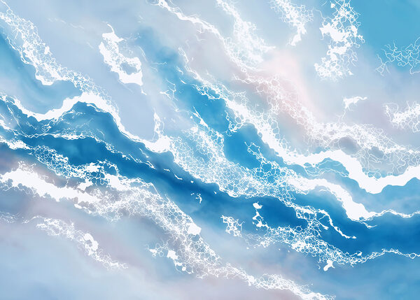 Blue and white sky with white clouds Blue and white sky with white clouds