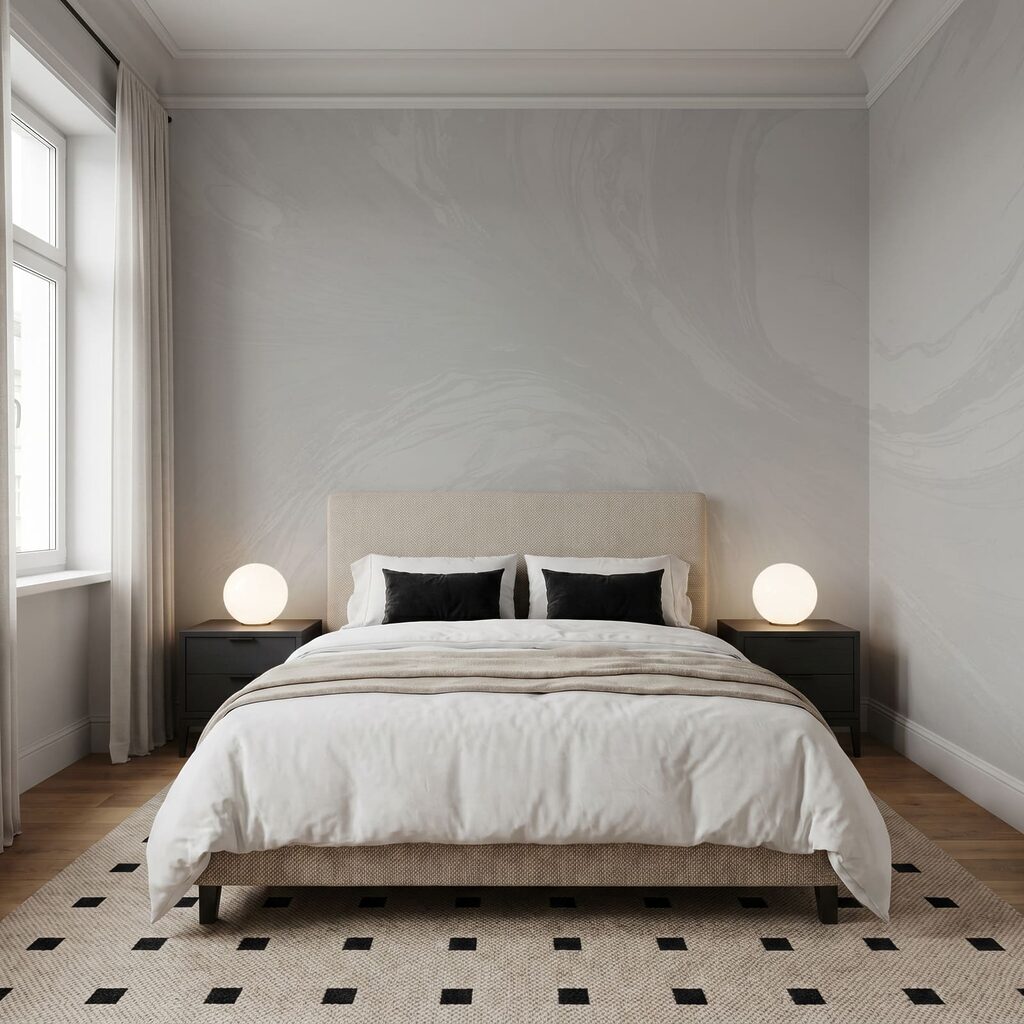Surface blanche avec des tourbillons Surface blanche avec des tourbillons