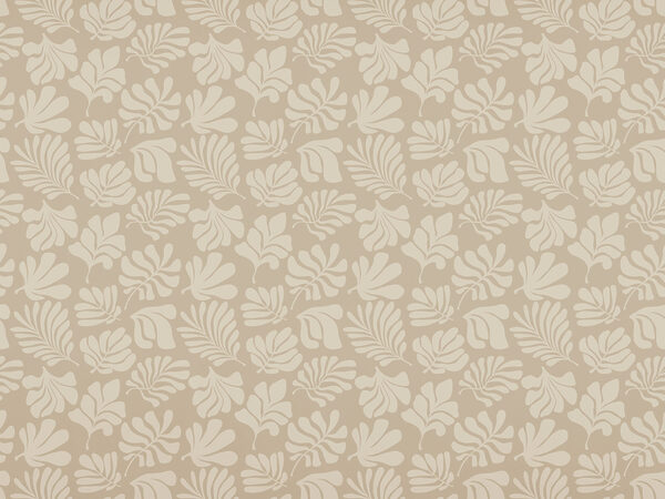 Pattern of leaves on a beige background Pattern of leaves on a beige background