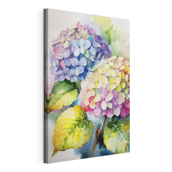 Une aquarelle de fleurs Tableaux Une aquarelle de fleurs