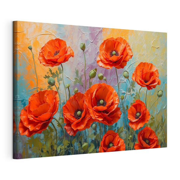 Tableaux Un tableau de fleurs rouges (UGS : s37805) Tableaux Tableaux Un tableau de fleurs rouges (UGS : s37805)