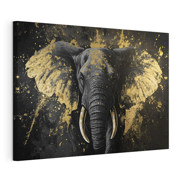 Portrait d'éléphant majestueux dans l'art Tableaux Portrait d'éléphant majestueux dans l'art